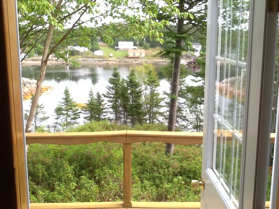 Lovely and peaceful harbor view from the front door!