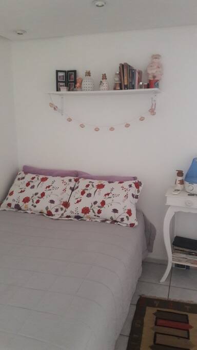 Quarto Opção 1, com ar condicionado, TV e Banheiro