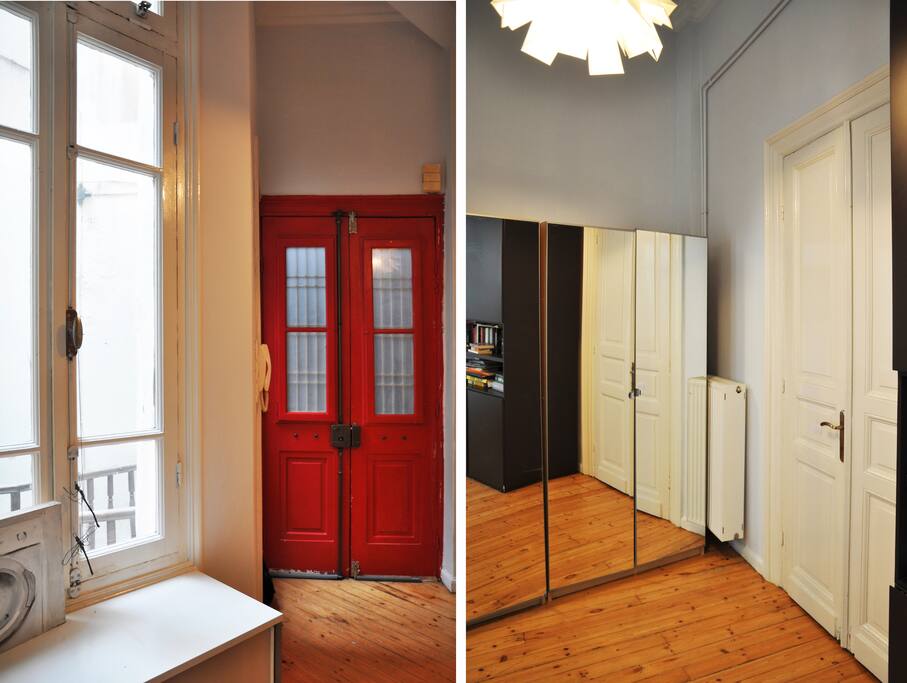 The entrace of the apartment