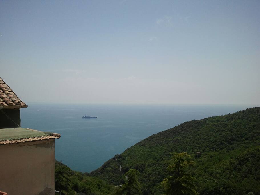 Veduta dal terrazzo