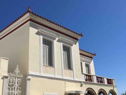 Irilea's Neoclassical Mansion at Chora Andros