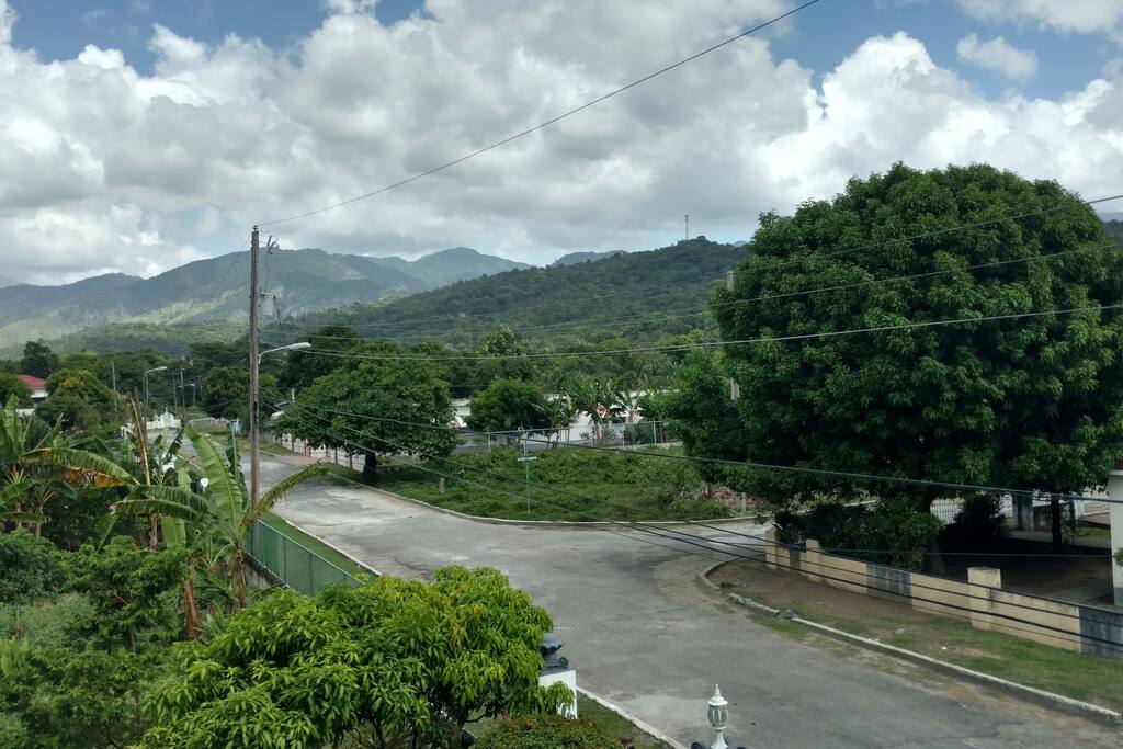 View from the balcony