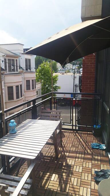 Lovely balcony to relax