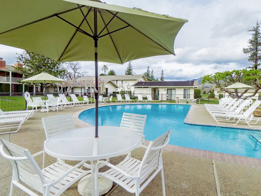 Play a game of cards poolside.