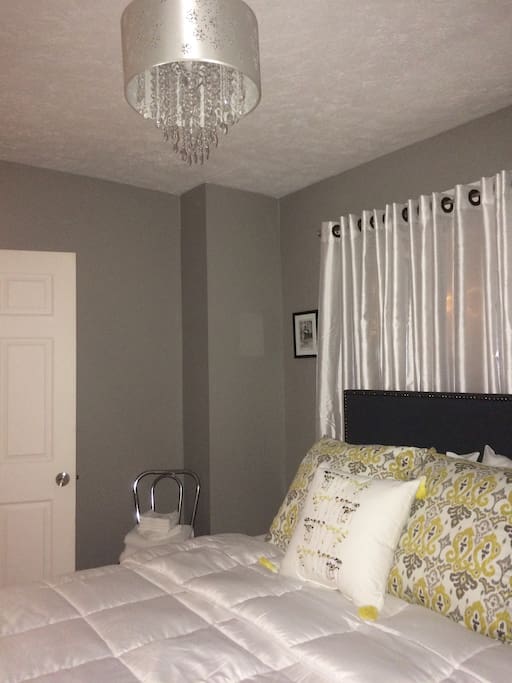 Feather pillows...nice! But, hypo avail if needed