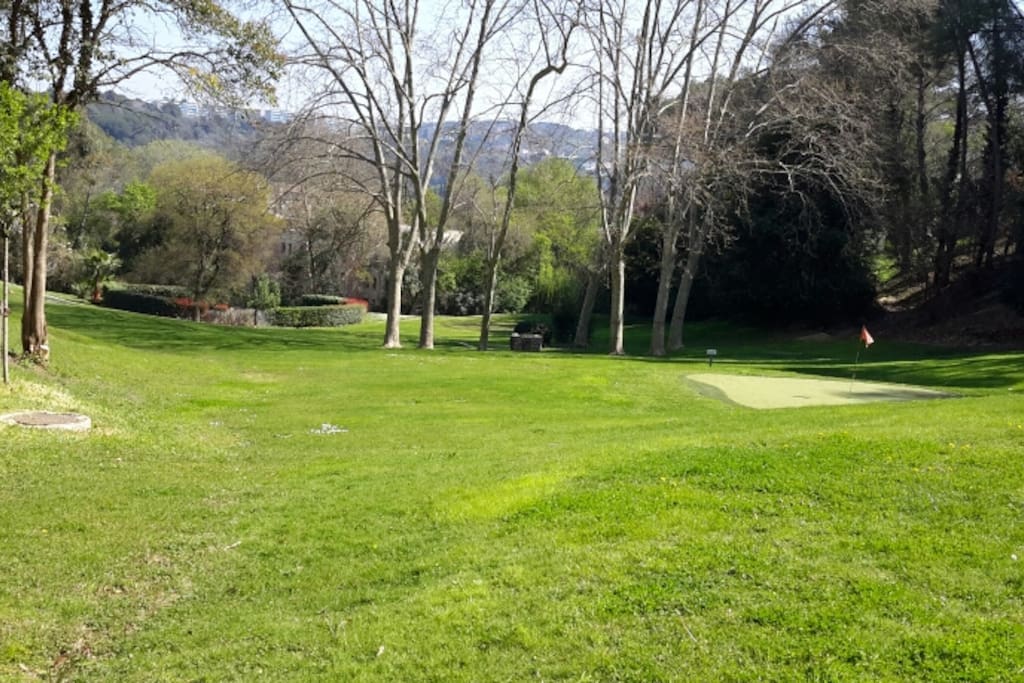 Le terrain de golf