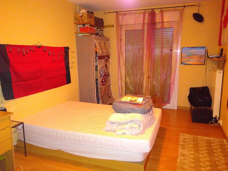 votre chambre très spacieuse