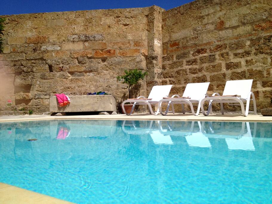 piscina del palazzo
