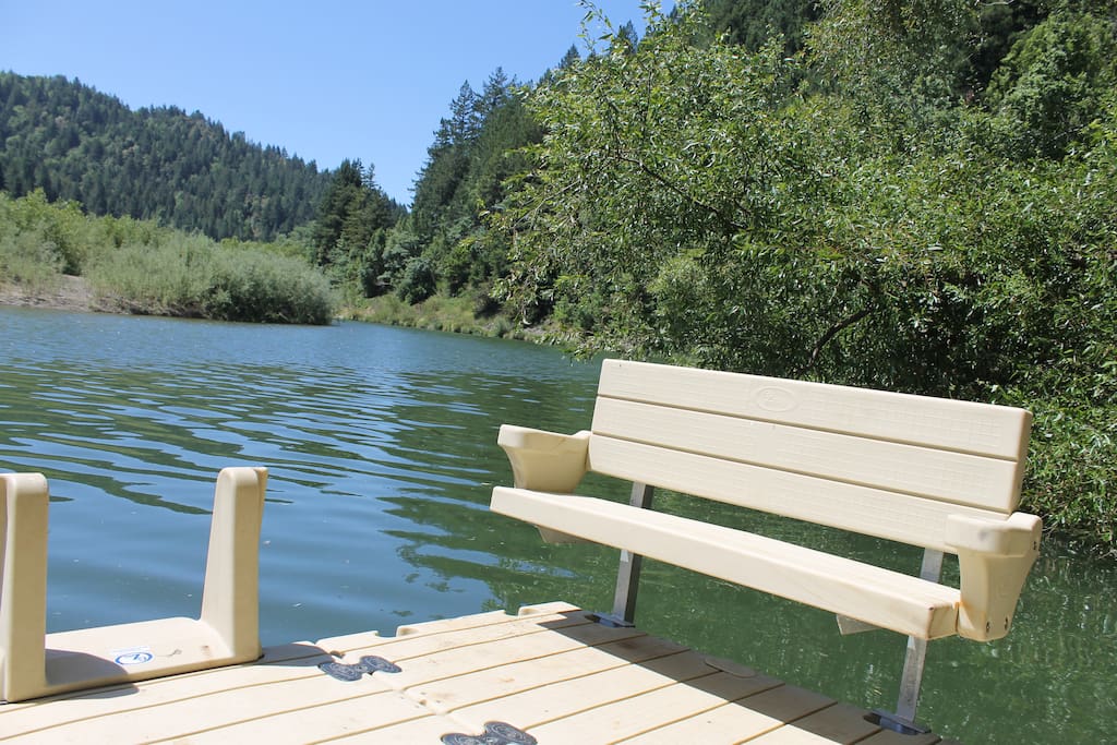 Have a seat on our dock and relax