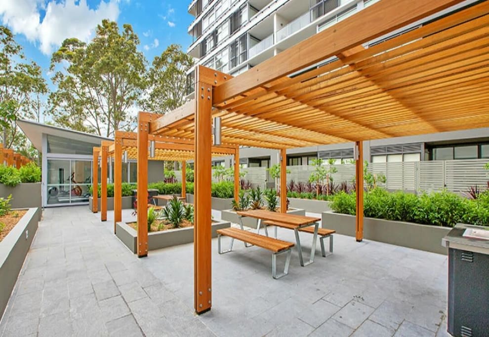 BBQ area