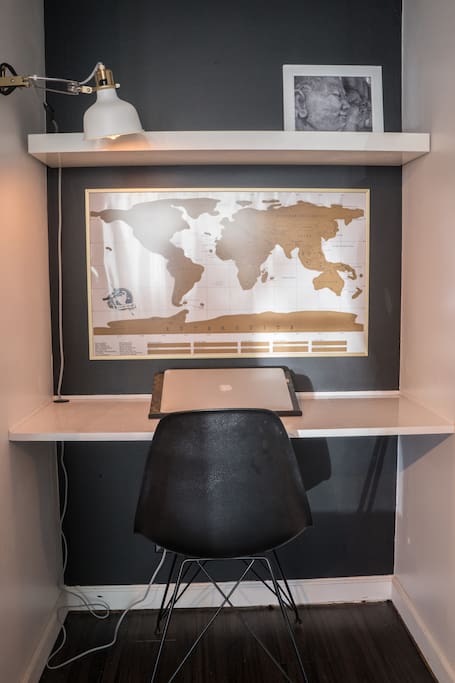 My office nook in action!