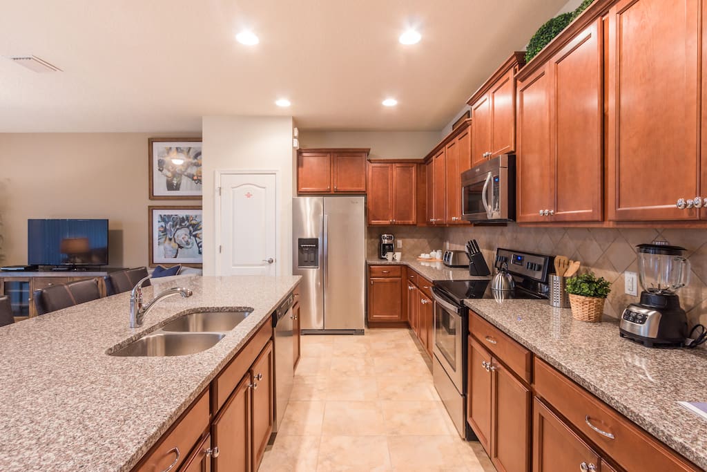 Fully equipped kitchen
