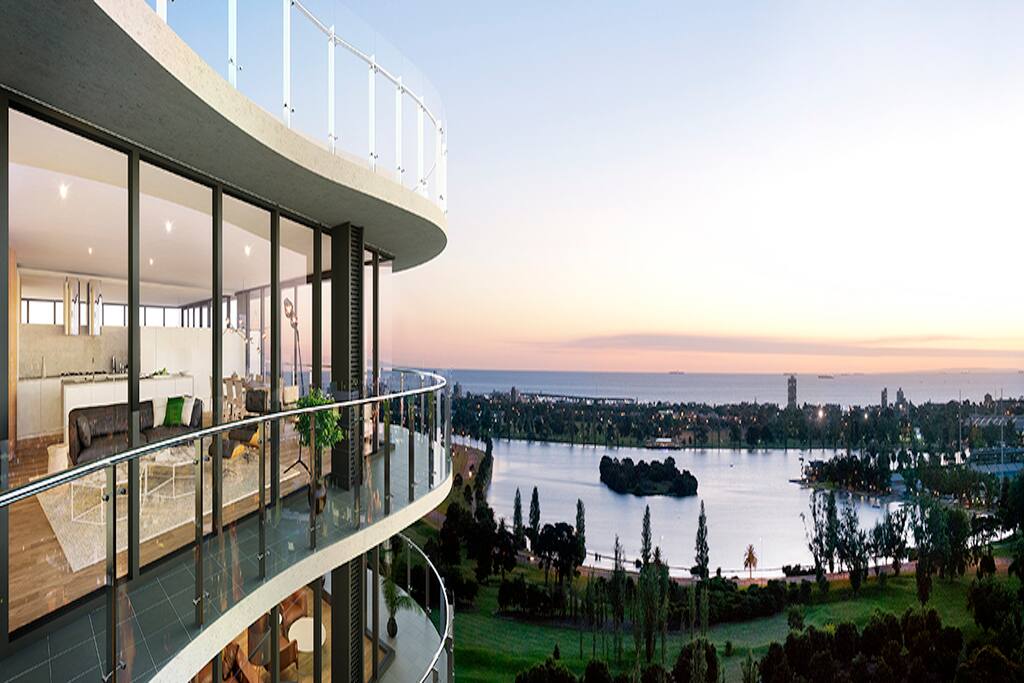View from the balcony