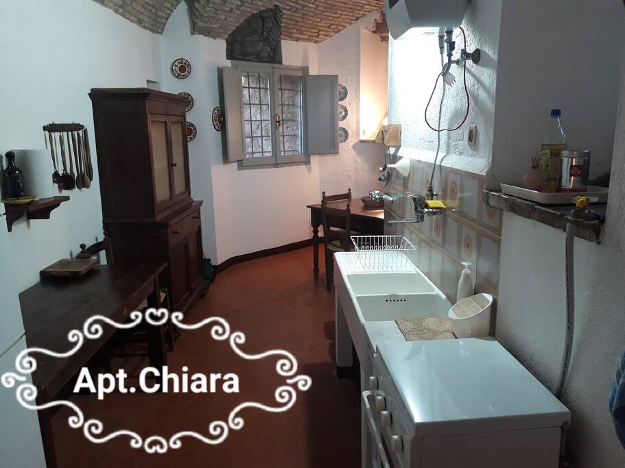 cucina nella torre