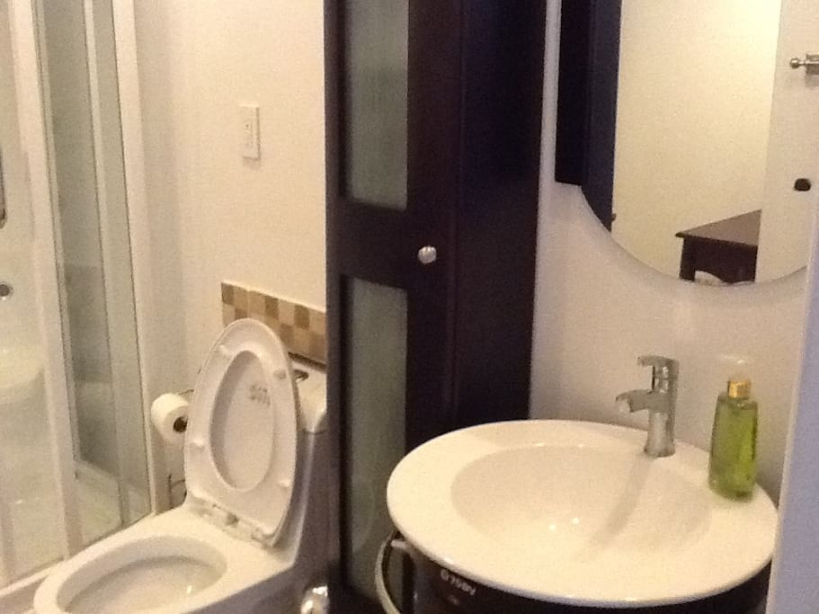 single room bathroom