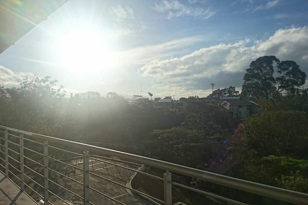 vista desde la terraza