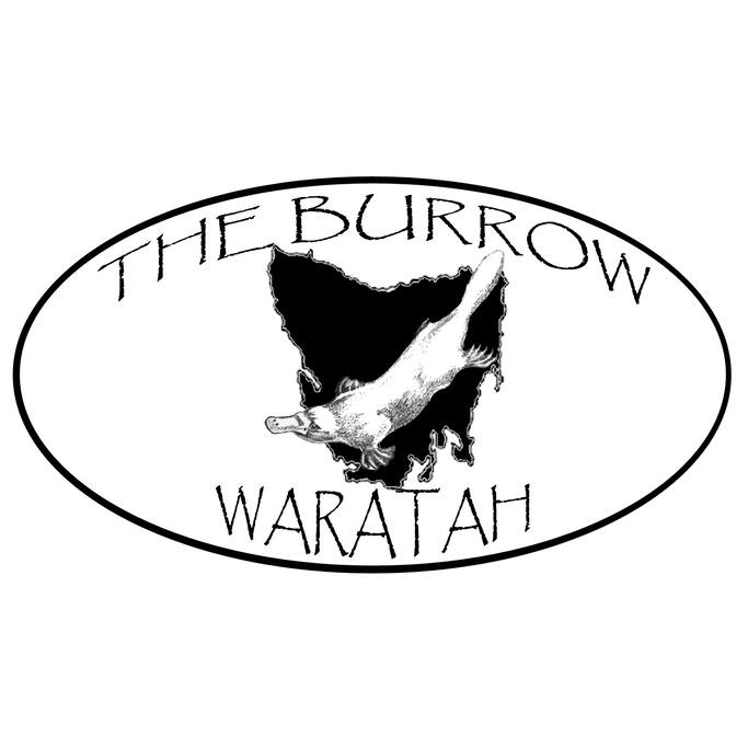 The Burrow - Waratah. Logo