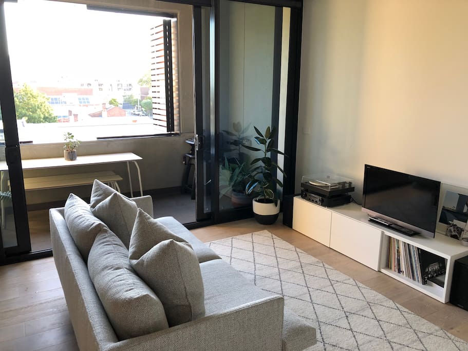 Living and Balcony