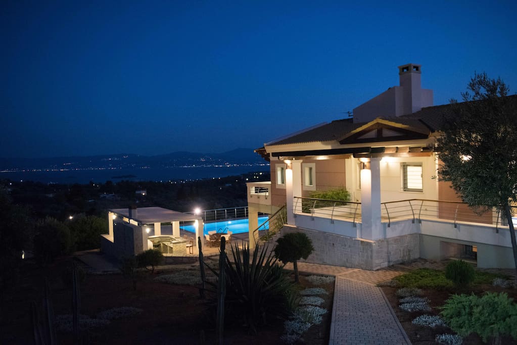 Part of the scenic night view