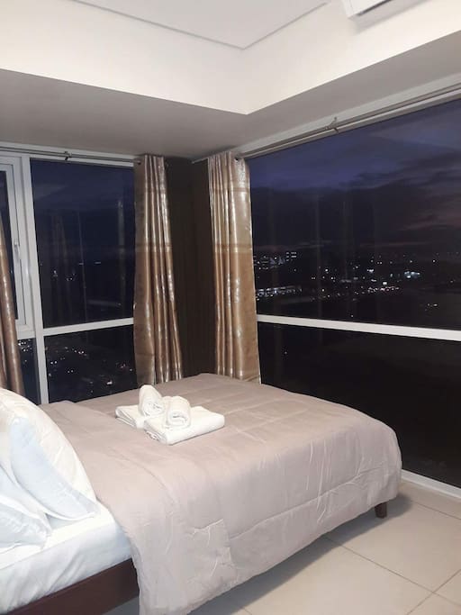 Bedroom at night