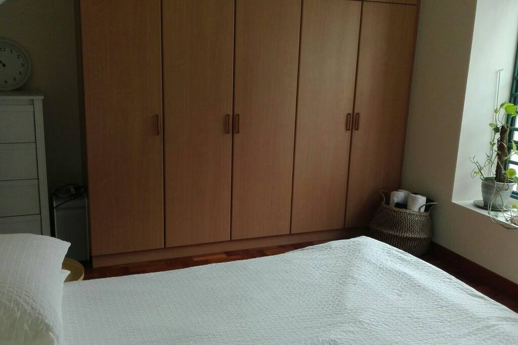 very large wardrobe