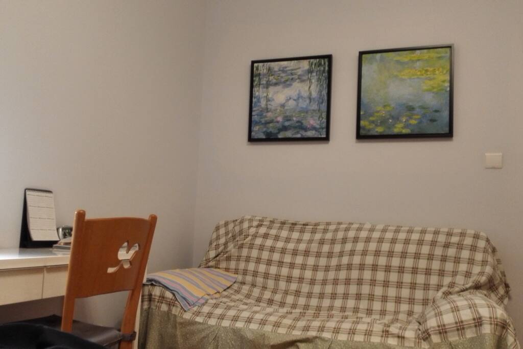 南向卧室的功能性沙发