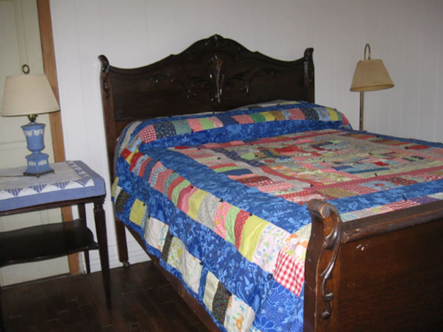 Bedroom with full-size bed