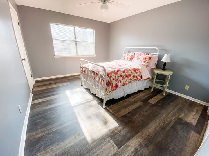 Second bedroom with two closets