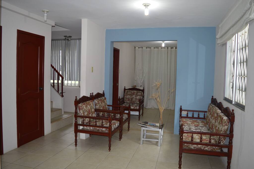 La sala compartida.