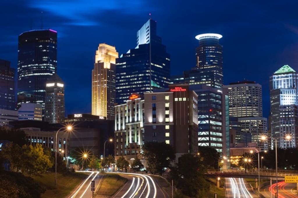 15 minutes from downtown Minneapolis.