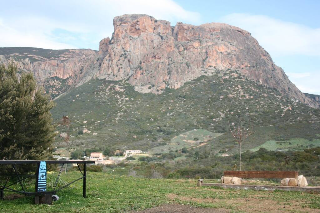 Mont gozzi vu de la maison