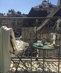 Sobre los tejados de Dijon