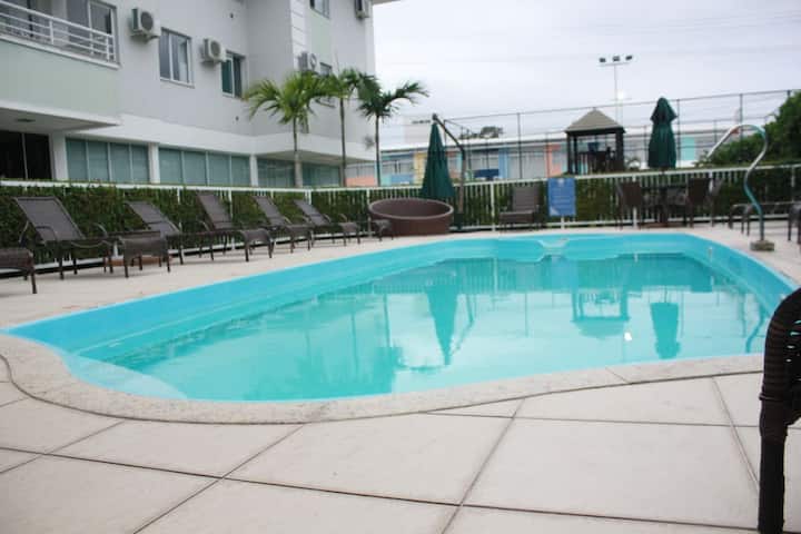 Apartamento Encantador Com Piscina Em Canasvieiras - Florianópolis