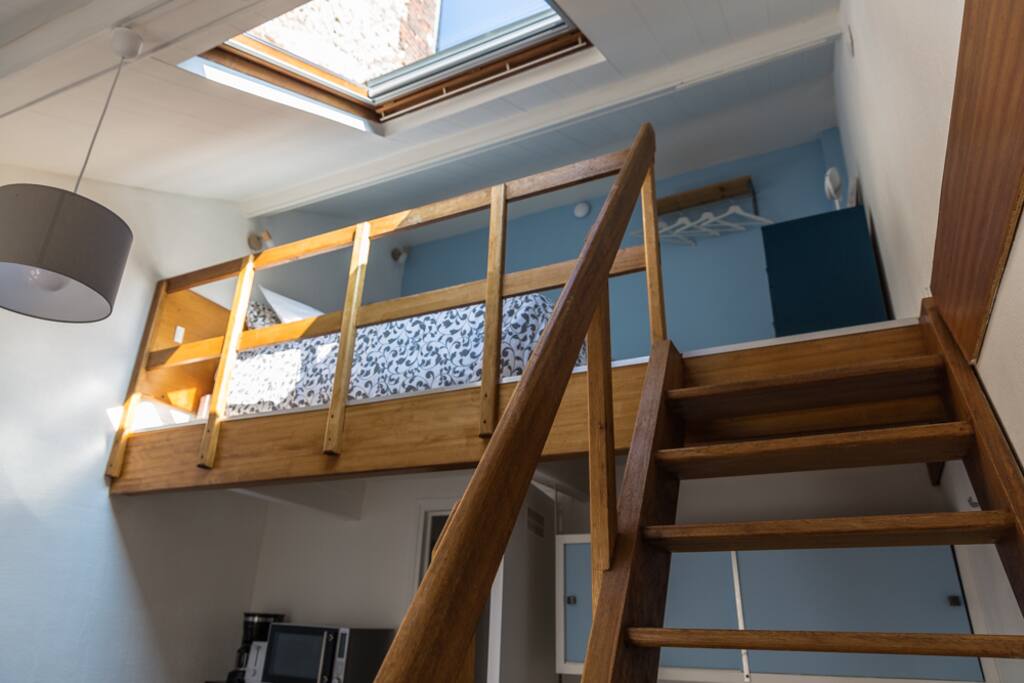 Accès mezzanine