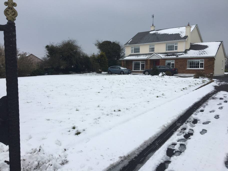 Snow in March 2018!