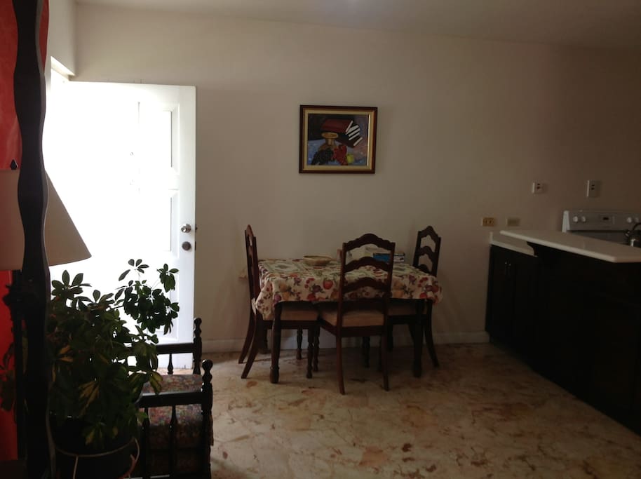 Dining area