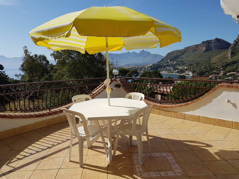 terrazzo vista mare