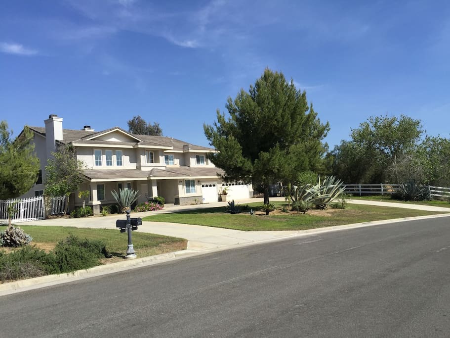 Front of the house. Drive way allows parking for up to five cars and additional parking on streets.