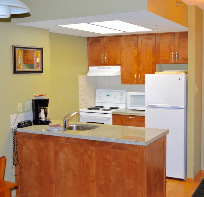 Fully equipped kitchen