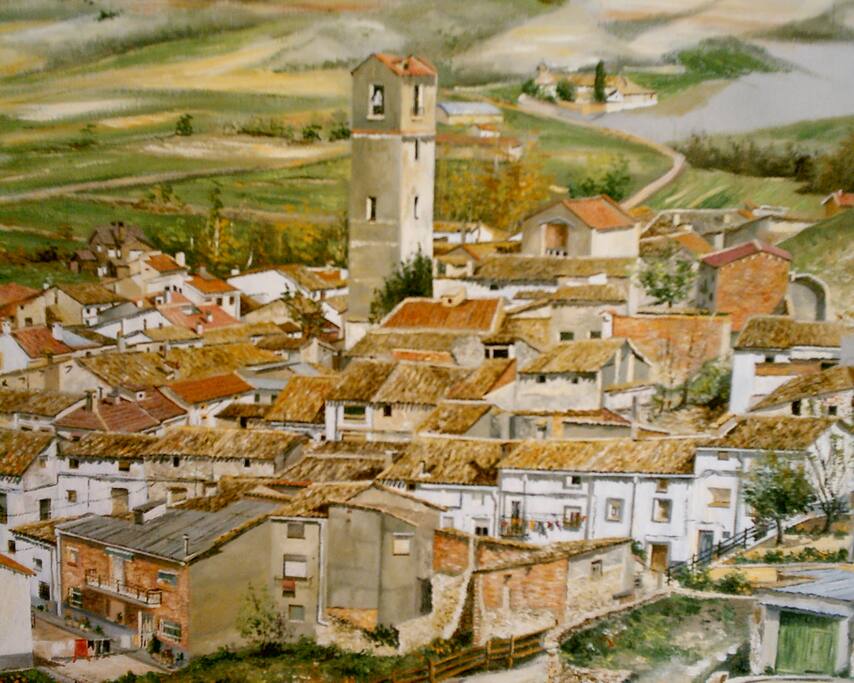 Torralba pintado por Víctor de Dios
