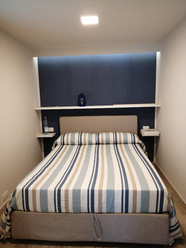 The downstairs double bedroom