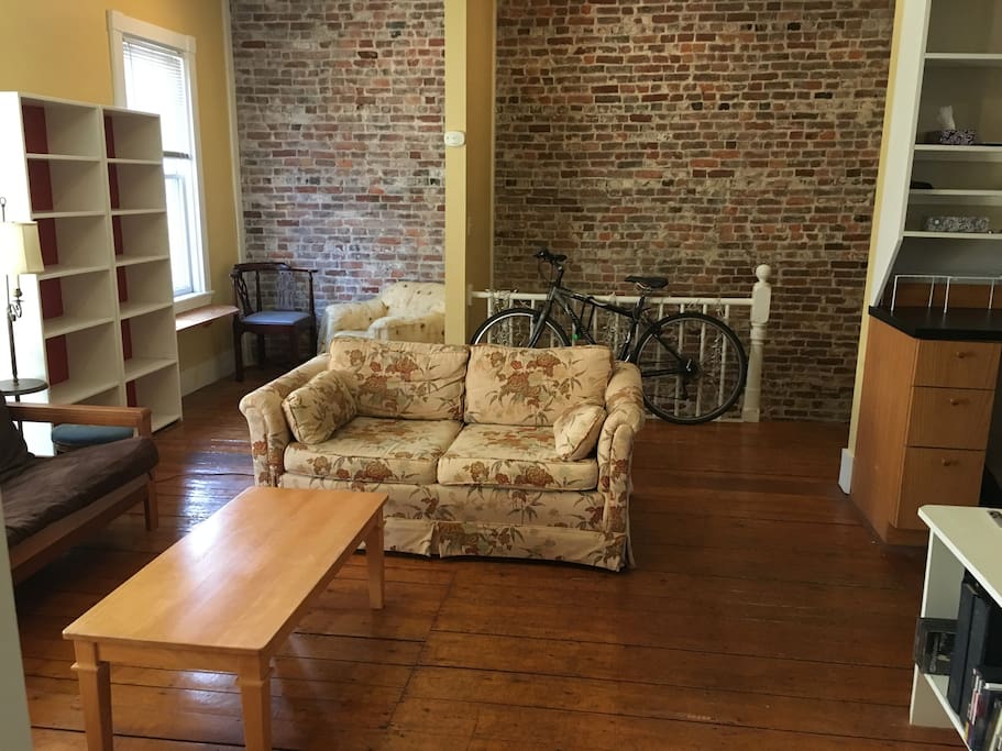 Large living room with extra sitting area