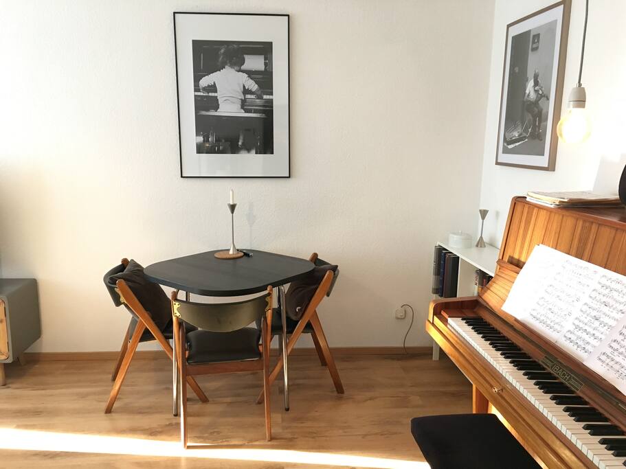 Your room has a desk; a place to eat or working station.