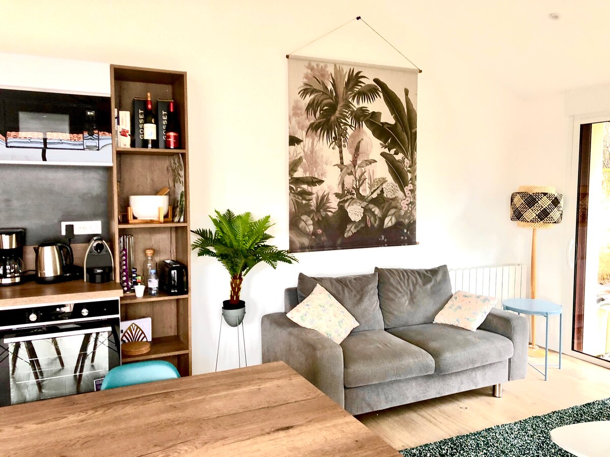 Propriété Airbnb réussie: Charming house in the heart of Gourmalon à Pornic