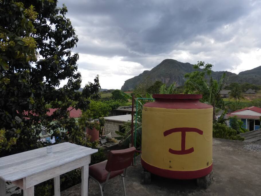 desde la terraza