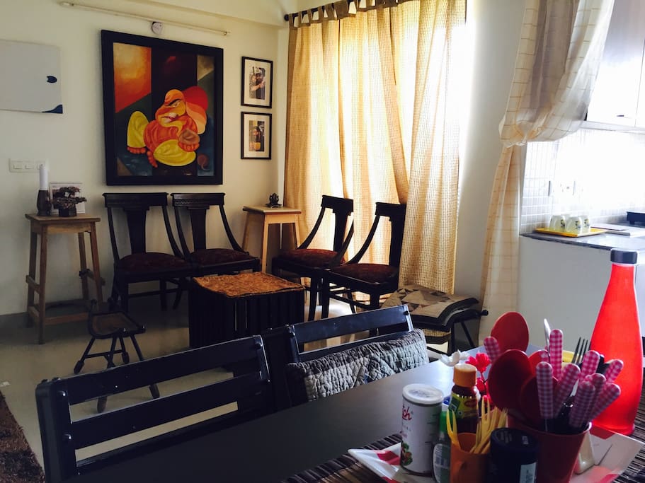 Living and dining area