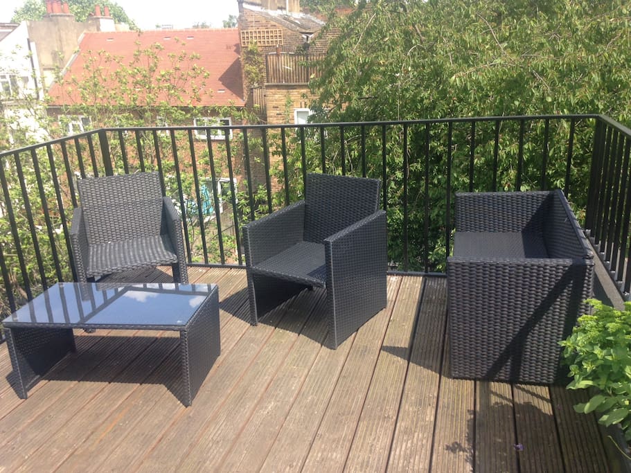 Our rooftop terrace