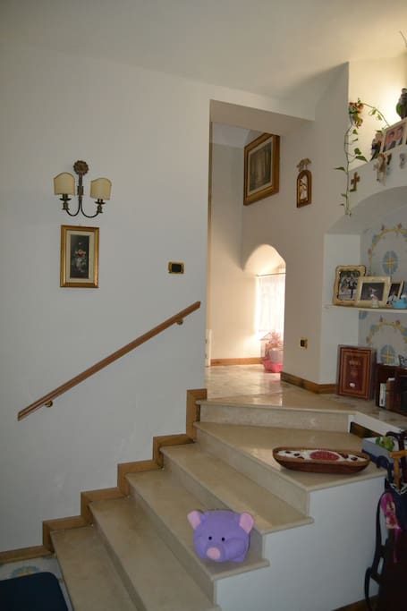 Accesso al piano superiore