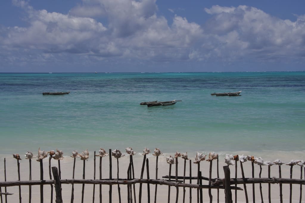 Beautiful beach front