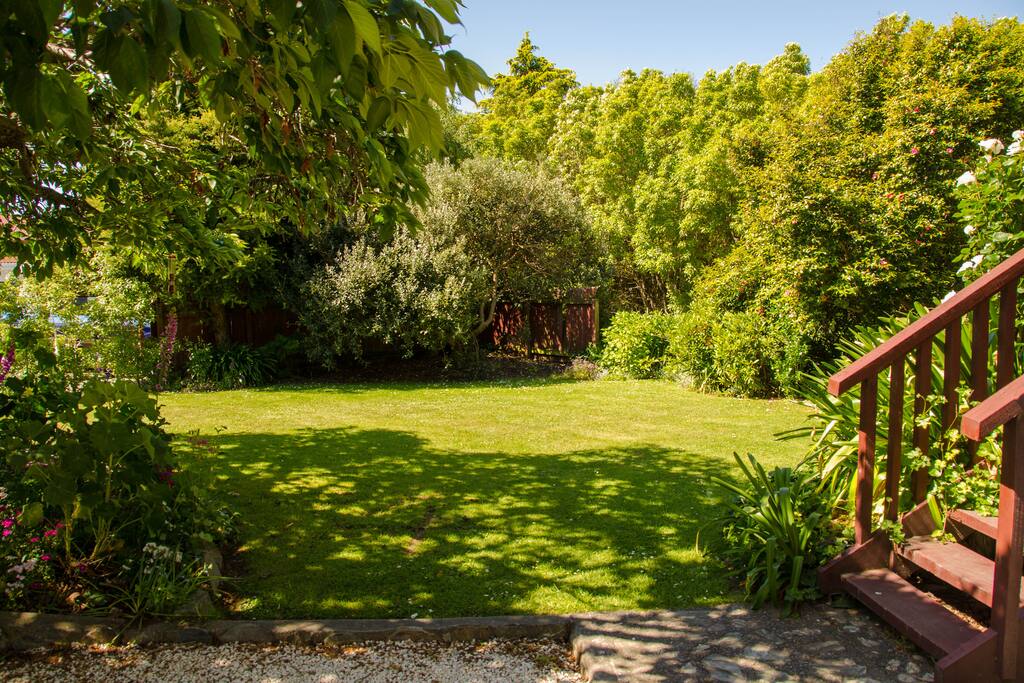 Calm peaceful gardens welcome you to our home away from home.